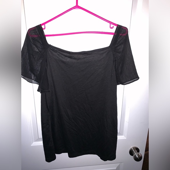 Allison Brittney black blouse - Picture 4 of 4